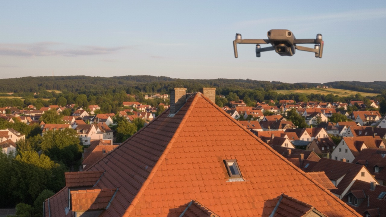 Drohnenflüge für Versicherungen